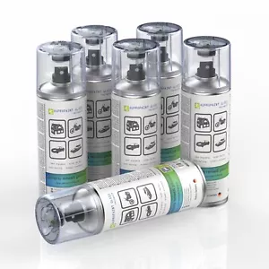 6x Lackspray weiß glänzend AUPROPAINT GLOSS Auto Lack 400ml überlackierbar - Bild 1 von 5