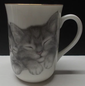 Otagiri Coffee Mug Jonah's Workshop Kittens by V. Miller 8 Oz. - Picture 1 of 6