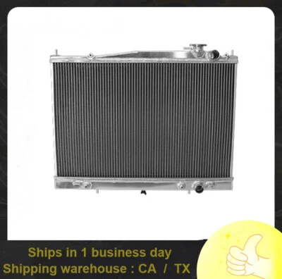 Radiador completo de aluminio DPI2215 para Nissan Frontier/Xterra 1998-2004 2,4 L/3,3 L Foto 1 de 4