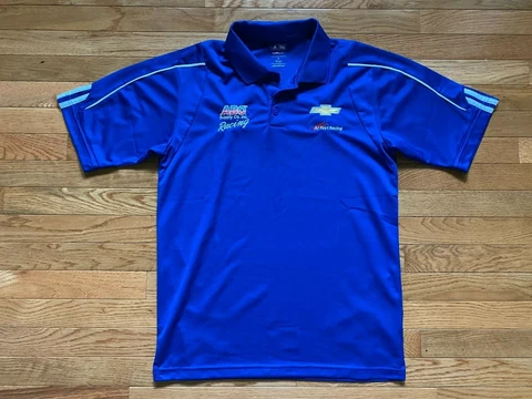 #14 INDYCAR AJ Foyt Racing Shirt ABC Supply Chevy Sz S Adidas Tony Kanaan Sato Cover