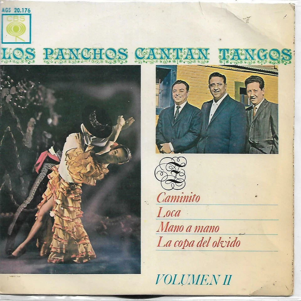 LOS PANCHOS EP  Spain 1963 Cantan Tangos Vol. II - Image 1 of 1