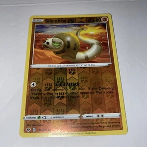Pokémon TCG Silicobra Spada e Scudo Set Base 107/202 Reverse Holo Comune quasi nuovo - Foto 1 di 4