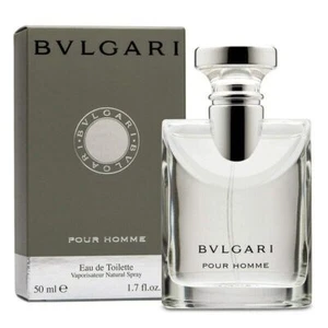 BVLGARI POUR HOMME 50ML EDT SPRAY FOR MEN BY BVLGARI - RARE - Picture 1 of 1