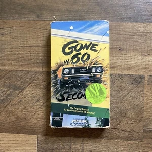 Gone In 60 Seconds VHS VCR Video Tape Used Original Media Closed Box - Picture 1 of 9