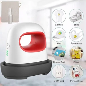 Mini Heat Press Machine Iron for Crafts Portable Heat Press Easy for T-Shirts - Picture 1 of 9