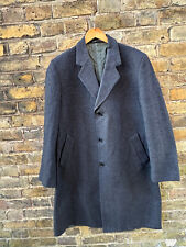 CROMBIE Mens Coat Medium 48 Jacket Wool Dunn & Co Vintage 90s