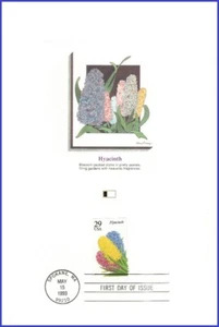 EE. UU. #2760 U/A TARJETA DE PRUEBA FLEETWOOD FDC Jacinto Jardín Flores - Imagen 1 de 1