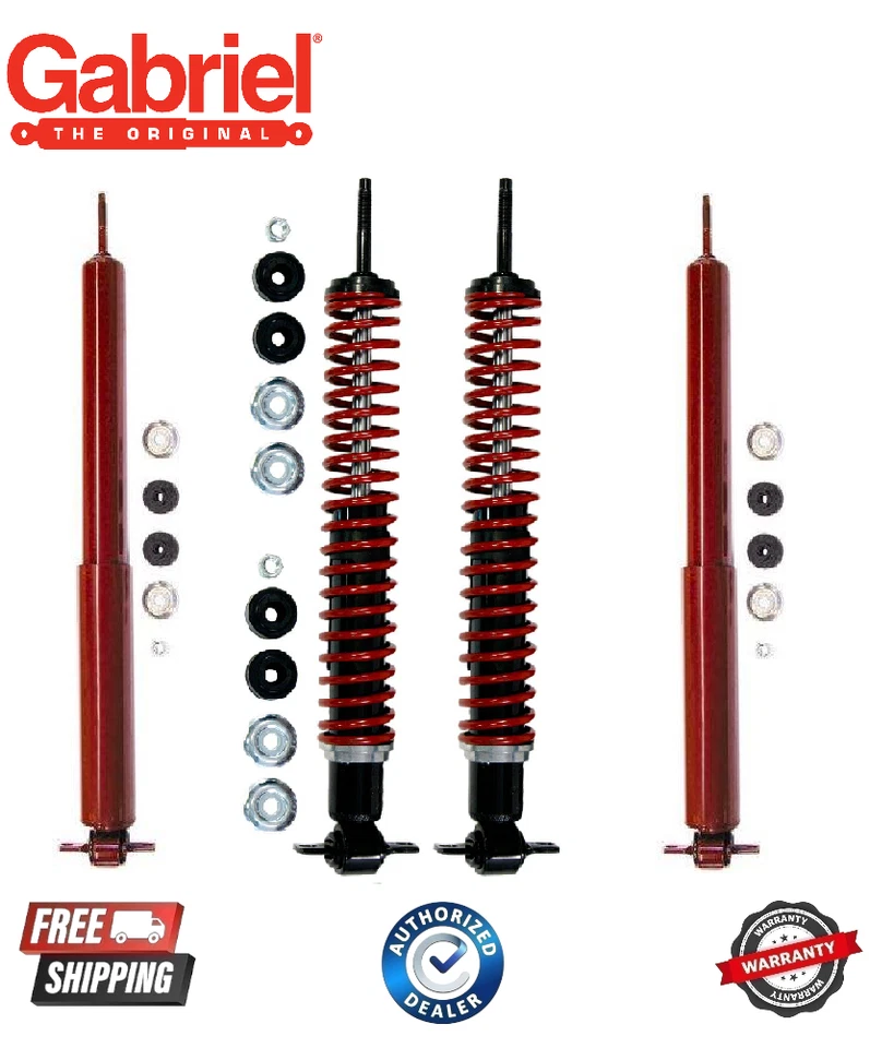 4PCS Set Front Load Carrier & Rear Shocks For Chevrolet Camaro Pontiac Firebird - Image 1 of 1