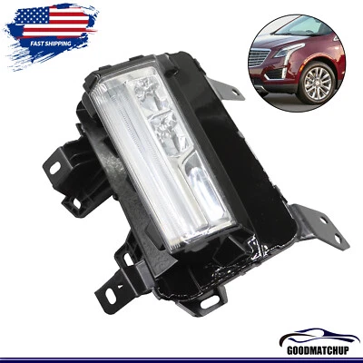 Para Cadillac XT5 2017-2020 LED DRL con señal de giro en las curvas luz antiniebla conductor izquierdo Foto 1 de 4