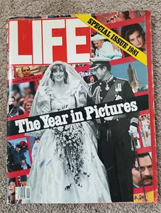 1982 Life Magazine Special Issue, 1981 Year in Pictures, Princess Diana, Reagan - Picture 1 of 8