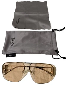 NEU SOJOS Damen Sonnenbrille in Übergröße mit weichem Aufbewahrungsetui & Putztuch - Bild 1 von 8