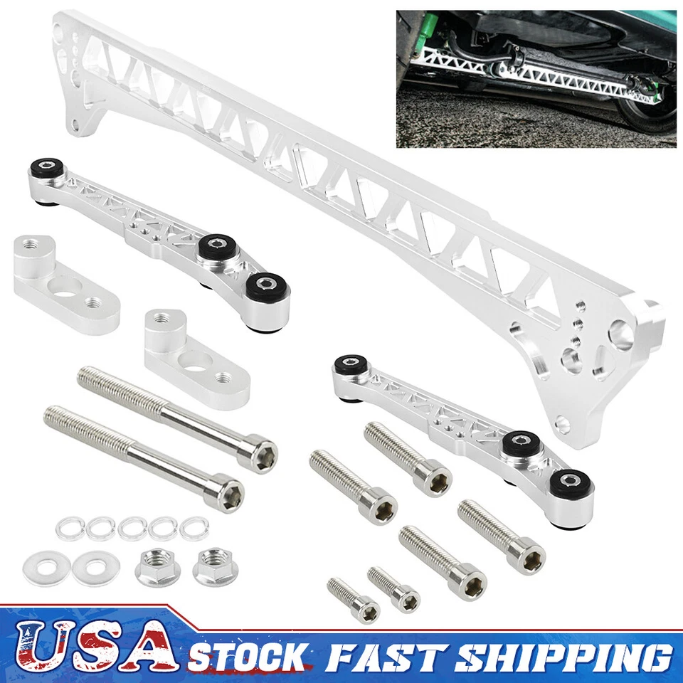 Rear Lower Control Arms and Subframe Brace for 94-01 Acura Integra & 92-95 Honda - Image 1 of 4