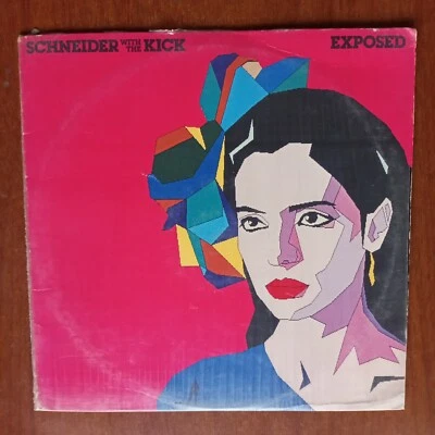 Schneider With The Kick – Exposed [1982] Vinyl LP Electronic Rock Synth Pop - Image 1 of 4