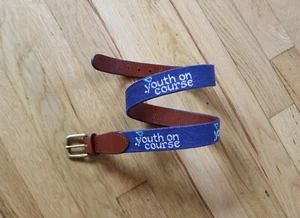 Smathers & Branson Herren 31 Marine Nadelspitze Ledergürtel YoC Jugend auf Kurs - Bild 1 von 6