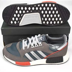 NWT Adidas 2018 Never Made Pack Boston Super x R1 Men's Sneakers 9 DS AUTHENTIC - Picture 1 of 15
