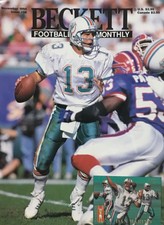 Beckett Football Card Monthly Magazine #56 November 1994 Dolphins Dan Marino
