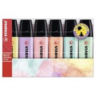 Stabilo Boss Pastel Highlighter Original Pens - Pack of 6 Assorted Colours - Uk