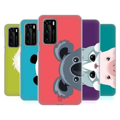 HEAD CASE DESIGNS PEEKING ANIMALS HARD BACK CASE FOR HUAWEI PHONES 1 - Image 1 of 4