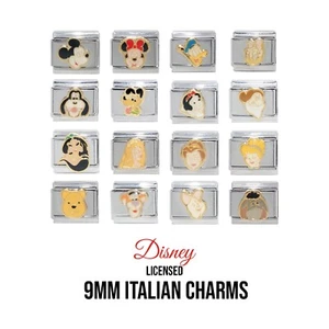 Disney characters 9mm Italian Charm - Fits 9mm Italian charm bracelets - Picture 1 of 2