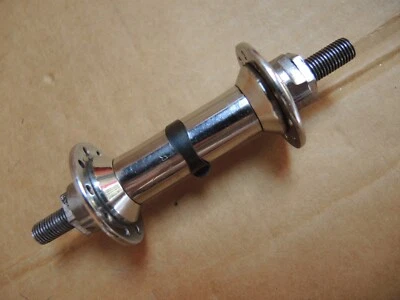 PHILLIPS CHROME FRONT MINI HUB 1960s 20 HOLE / 81mm WIDE - CHILDS BIKE? REBUILT - Image 1 of 4