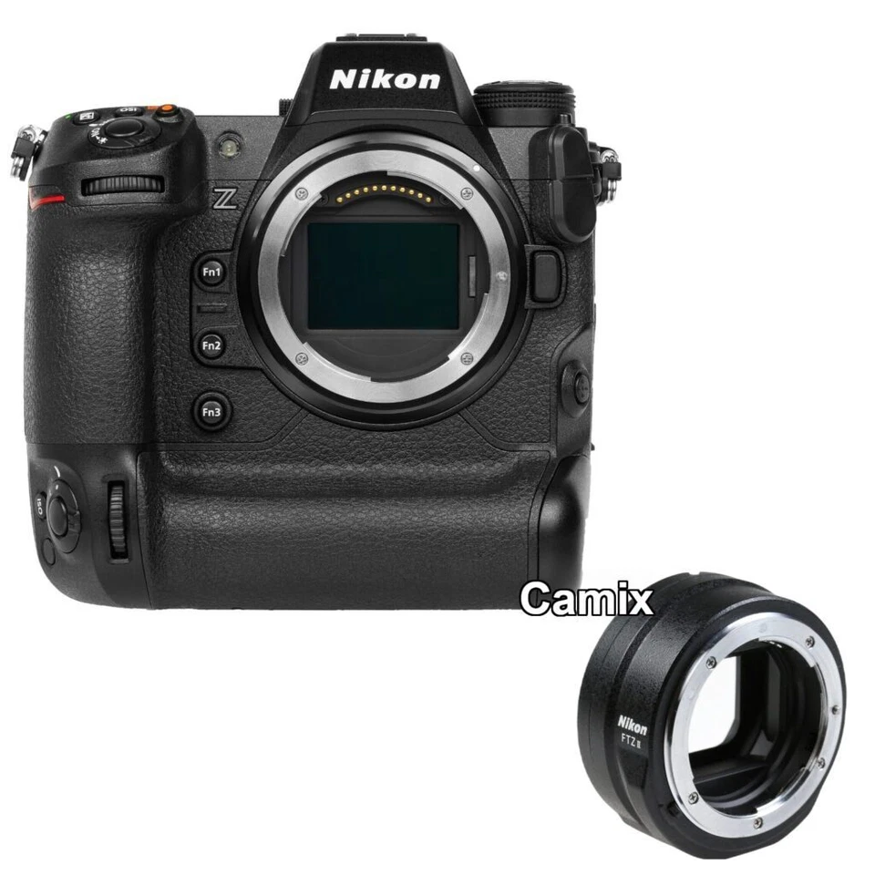 Nikon Z9 Body With FTZ II Adapter - 1 Year Warranty - Image 1 of 4