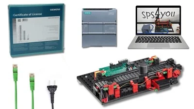 Siemens Simatic S7 1200 Starterkit TIA Portal V20 - Fischertechnik SPS Lehrgang - Bild 1 von 4