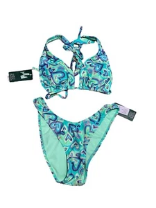 New Wild Fable 2 Piece Bikini Bathing Suit Swimsuit Size Small 4-6 - Picture 1 of 2