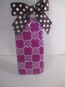 Henri Bendel PUrple Monogram Case for iPhone 5 Cell Phone Case NWT $38 - Picture 1 of 6