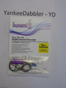 Soundtraxx {885002} TSU-1100 Ver 1.2 1 amplificador Tsunami2 para GE Diesel Yankeedabbler - Imagen 1 de 2