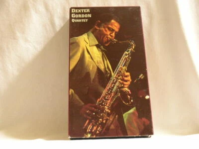 DEXTER GORDON Quartet George Cables Rufus Reid Eddie Gladden VHS tape - Image 1 of 3