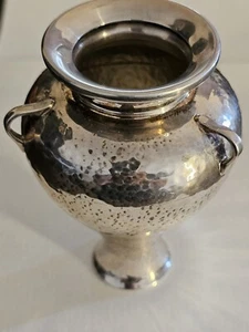 ILIAS LALAOUNIS STERLING SILVER 925 GREEK ANTIQUITY AMPHORA VASE. HAMMERED. - Picture 1 of 11