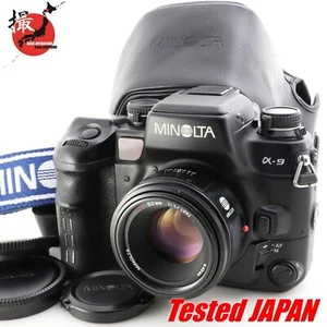 Rare + DQ-9 [N MINT] MINOLTA α-9 a-9 Alpha Maxxum Dynax 9 50mm F1.7 Lens JAPAN - Picture 1 of 23