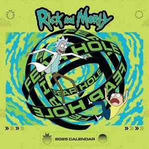 Kalender 2025 Rick and Morty Monat zur Ansicht quadratischer Kalender offizielles Produkt - Bild 1 von 9