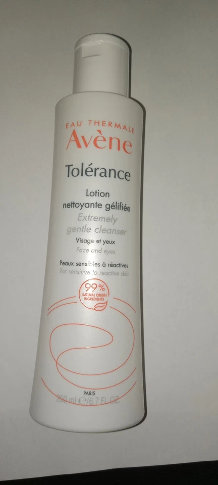 Limpiador extremadamente suave para rostro y ojos Avene Tolerance 200 ml 6,7 oz SELLADO Foto 1 de 1