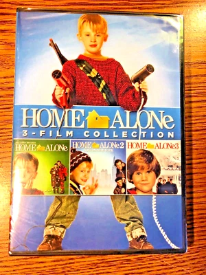 Home Alone 3 Film Collection DVD 3 Movie Set Lost In New York Macaulay Culkin - Image 1 of 3