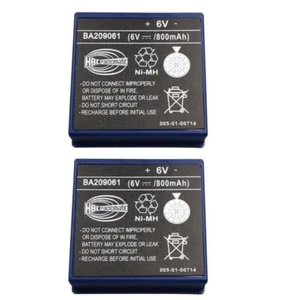 2X NiMH BA209061 for HBC BA209061 6V 800mAh Remote Control Battery Rechargeable - Picture 1 of 6