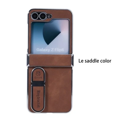 Kickstand Rugged Hinge Protection Cover Case For Galaxy Z Flip 7 5 3 4 6 - Image 1 of 4