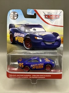 Disney Pixar Cars 3 Fabulous Lightning McQueen 2020 pressofuso nuovo scatola DMG - Foto 1 di 3