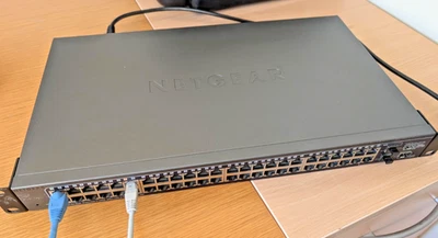 Netgear ProSafe GS748T V4H2 Gigabit Switch with Ears - Image 1 of 3