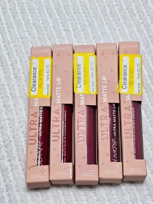 ColourPop Ultra Matte Lip Liquid Lipstick Flurries Mauve Pink 0.13 fl oz, 5pcs Q - Image 1 of 4