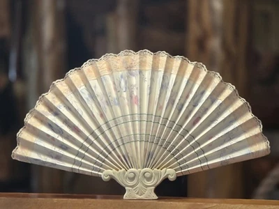 Ventilador Vintage Montado en Madera Soporte Desplazado Único Coleccionista Foto 1 de 4