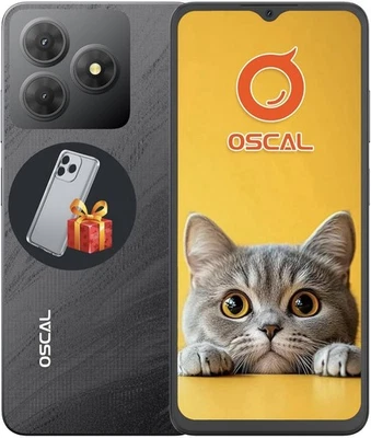 OSCAL Flat 2C Smartphone 2025 Android 14 64GB+6GB 2TB-TF - Immagine 1 di 4