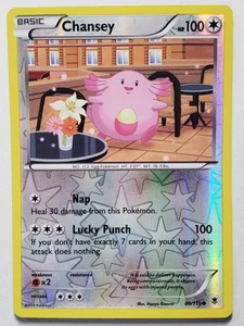 Tarjeta Pokémon REVERSE HOLO Chansey 80/119 casi nueva - XY Phantom Forces - Naoyo Kimura - Imagen 1 de 3