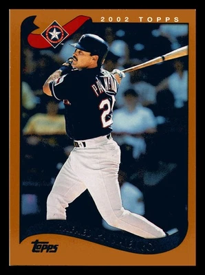 2002 Topps Rafael Palmeiro Texas Rangers #78 Centered Mint - Image 1 of 2