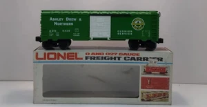 Lionel 6-9439 O Gauge Ashley Drew & Northern Boxcar-1445 - Foto 1 di 1