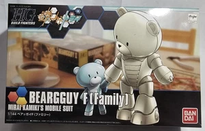 Traje Móvil Mirai Kamiki BEARGGUY F FAMILY 1/144 Modelo Kit 022 Bandai 2014 - Imagen 1 de 5