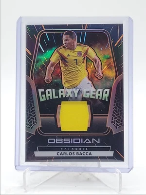 CARLOS BACCA 2020 OBSIDIAN GALAXY GEAR PATCH ORANGE ETCH /50 Q5918 - Image 1 of 2