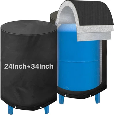 Windyun round Water Pressure Tank Cover 24'' Diameter X 34'' Height Weatherproof