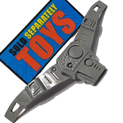 Vtg Transformers G1 Landmine BELT original 1988 Pretender gray weapon accessory - Image 1 of 4