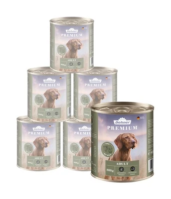 Hundefutter Nassfutter Adult getreidefrei Rind Wild 6 x 800 g Dose, Dehner - Bild 1 von 2